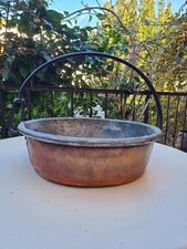 Chaudron ancien cuivre ø31 - en,