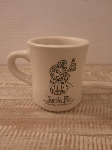 Tasse café vintage turtle - tasse, à