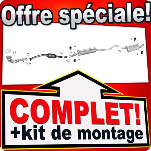 Echappement pour opel tigra - echappement,