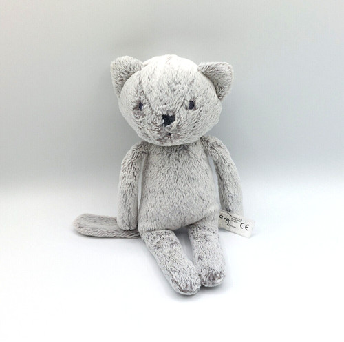 Peluche doudou chat - , gris
