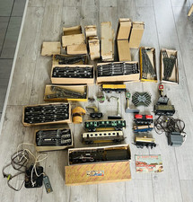 Ancien Gros lot train rail locomotive JEP S59 Wagons Locomotive Rails Etc …