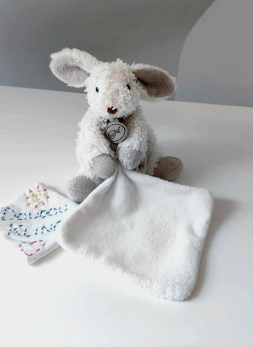 Doudou peluche petit lapin - peluche,