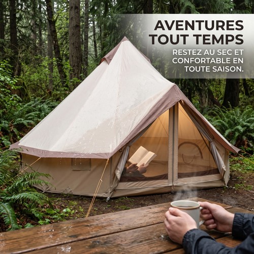 Tente camping yourte tipi - camping, 4