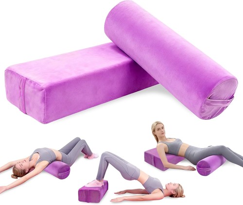 Pcs yoga bolster pillow - bolster, set