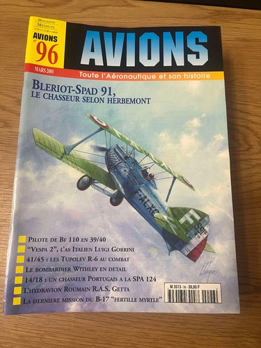 Revue avions magazine - revue, n°96