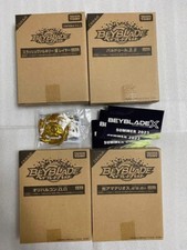 Beyblade Burst Rare Bey Get Battle Prize 5beys and sticker TAKARA TOMY 2023
