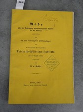 Gräfe Rede über die ophthalmologilcher Monoyer ophtalmologie optique médecine