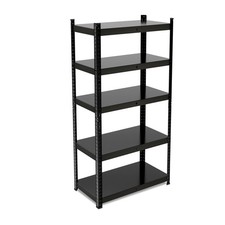 Étagère à Charge Lourde HxLxP  150x75x30 cm Jusqu’à 875 kg 5 Niveaux Cave Gar...