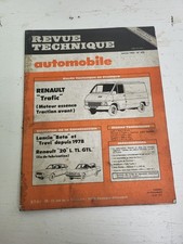 Revue technique automobile RENAULT TRAFIC MOTEUR ESSENCE TRACTION AVANT N°429