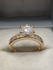 Ancienne bague solitaire - ancienne,