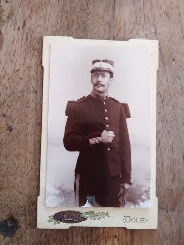 Cdv photographie soldat - cdv,