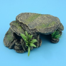 Aquarium Fish Tank Stone Rock Resin Ornament Cave Landscaping Decoration A5