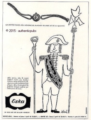 Publicite eska montre suisse - eska,