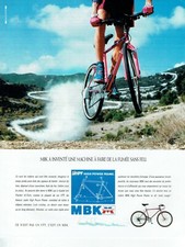 Publicité Advertising 029  1991  vélo vtt high power fame MBK