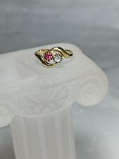 bague ancienne toi et moi Or