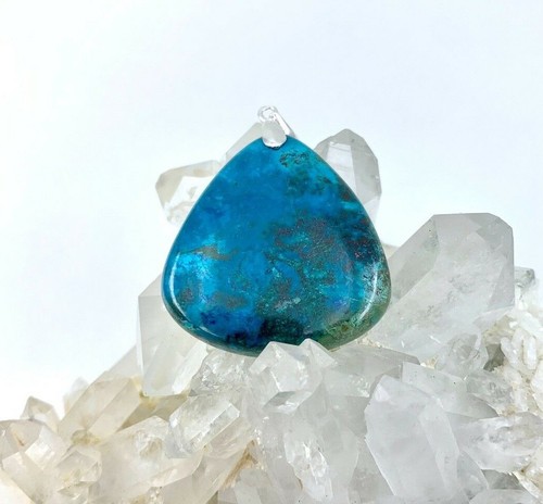 Pendentif shattuckite - de,