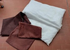 2 Coussins Oreillers Décoration 40 x 70 cm Très Bon Etat Donne Housses en Suédin