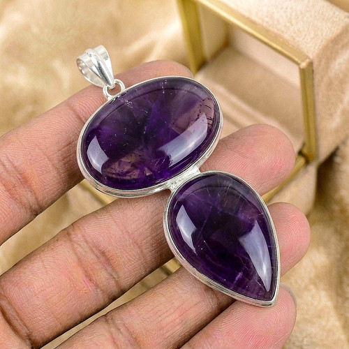 Natural amethyst gemstone - natural,