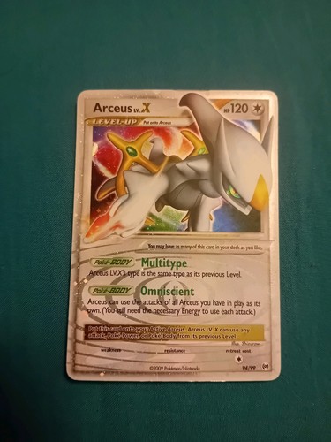 Carte pokemon arceus - carte,