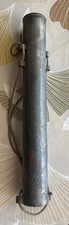 Ancien porte-document métallique Français - tube de transport WW1 1914 - 1918