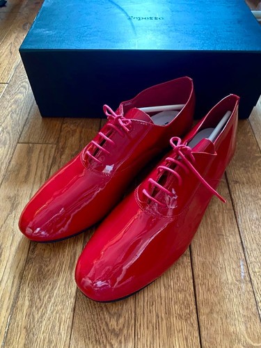 Repetto red patent zizi - red,