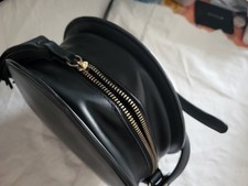 Sac Rond Zara A Pompon Cuir