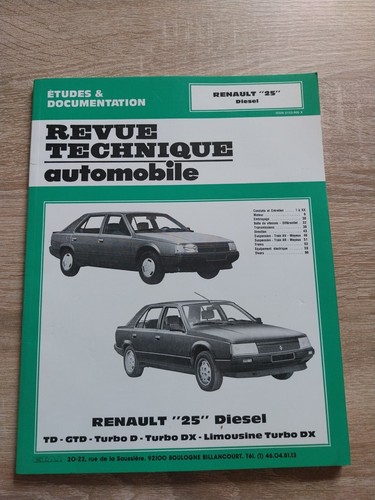 Revue technique renault - technique, 2.1