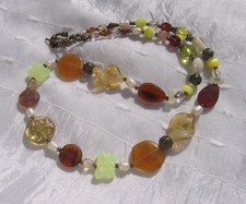 COLLIER 56CM PERLES D'EAU