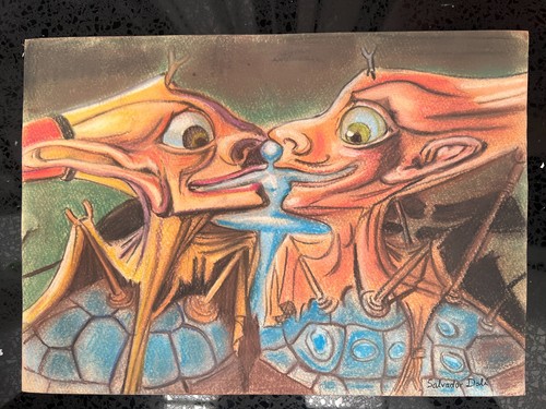 Salvador dali dessin sur - dessin,
