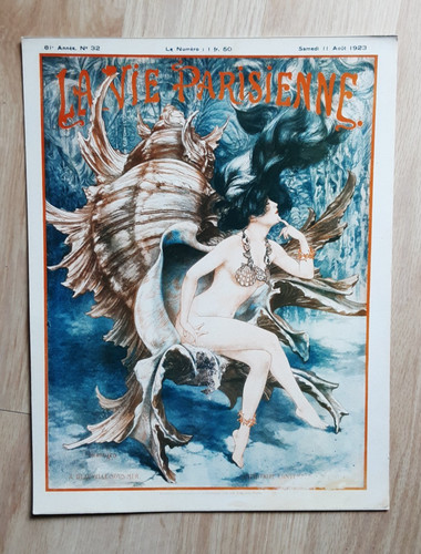 Poster vie parisienne - poster,