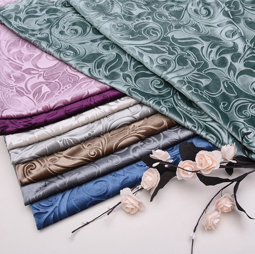 Tissu velours relief - velours, en