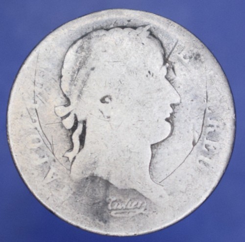 Franc napoléon 1812 a - 1/2,