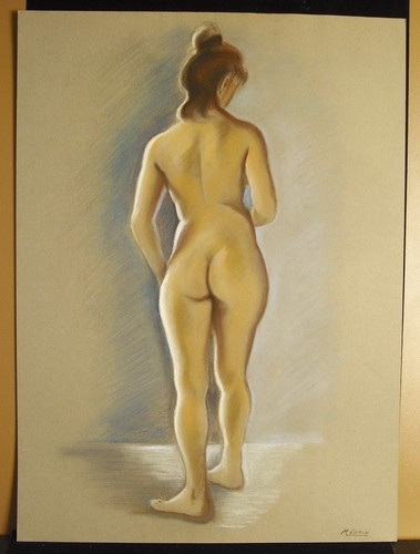Dessin original signé lorin - dessin,