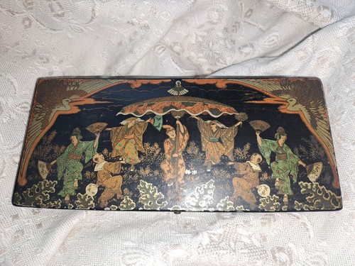 Ancien plumier carton - ancien,