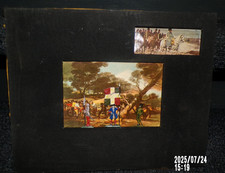 Diorama sur cadre  le costume