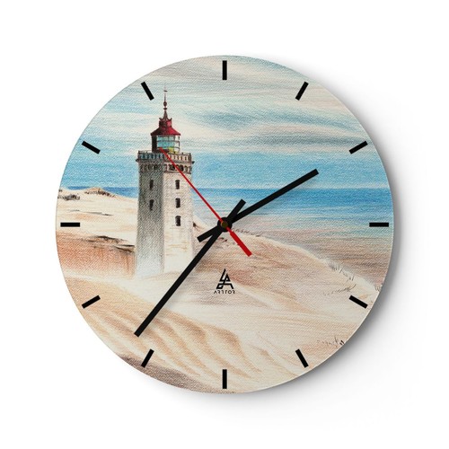 Horloge murale verre - murale,