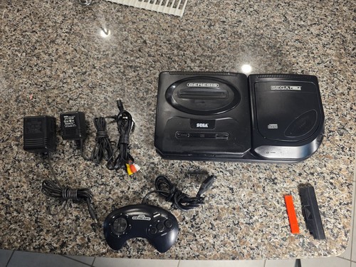 Sega genesis model - +, cd