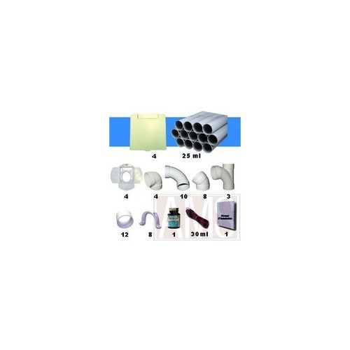 Kit prises carrées amandes - carrées,