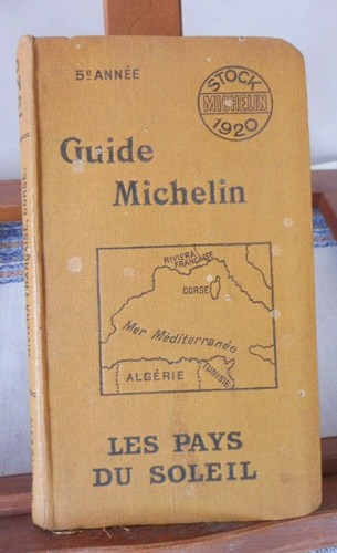 Guide michelin 1920 - 1920, les