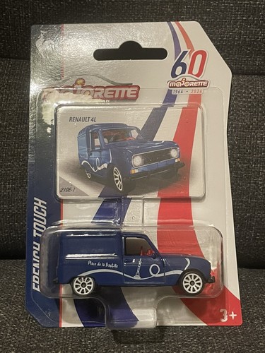 Miniature majorette renault - miniature, 4l
