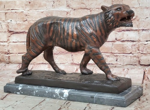 Marbre base bronze tigre - base,