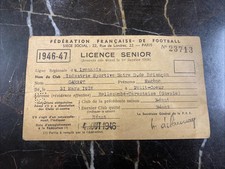 Ancienne Licence Senior