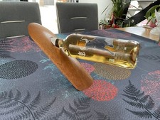 Support de Bouteille en Bois