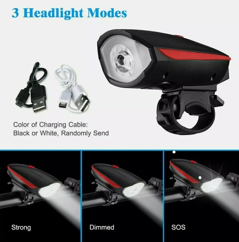 Usb rechargeable led bicycle - usb,