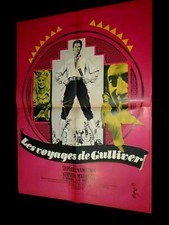LES VOYAGES DE GULLIVER Kerwin Mathews affiche cinema 1960
