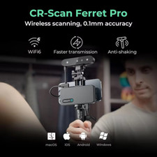 🌈 Scanner 3D Creality CR-Scan Ferret Pro – Sans Fil | Anti-Tremblement iOS & PC