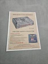 TPEEP168 MAGAZINE ADVERT 11X8"