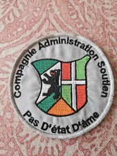 PATCH  MILITAIRE – 110° RÉGIMENT D'INFANTERIE - COMPAGNIE D Admistration Et Sout