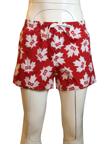 Dsquared2 mens red leaves - leaves, logo
