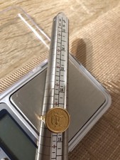 Bague O 18 /750 Sertie D Un Pesos Or 22 Carat  4 Gr4 Date 1945